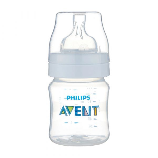 Бутылочка для кормления Philips AVENT Anti-colic SCF810/17 бесцветный, белый 0,125 л