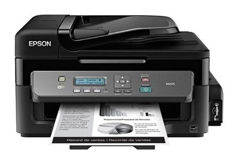 МФУ Epson WorkForce M205 (C11D07401) A4 струйный черный/серый