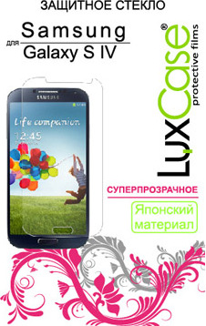 Защитное стекло для сотового телефона LuxCase для Samsung Galaxy S4